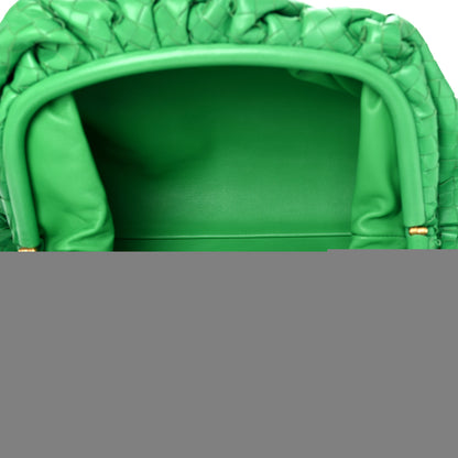 Bottega Veneta Nappa Maxi Intrecciato The Pouch Oversized Clutch Racing Green 5 of 12