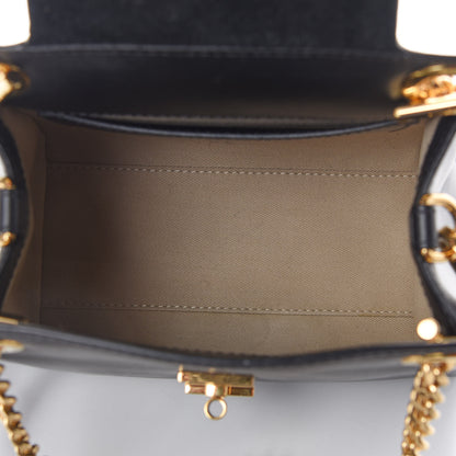 Chloe Shiny Calfskin Mini Annie Shoulder Bag Black 5 of 11