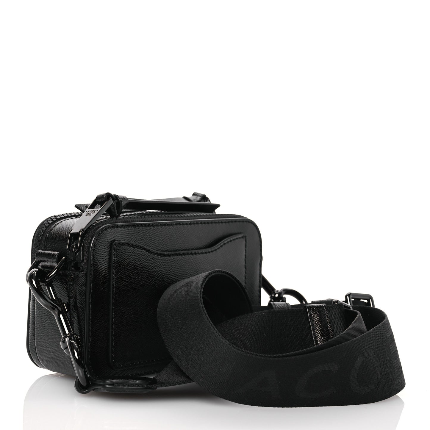 Saffiano Snapshot Camera Bag Black