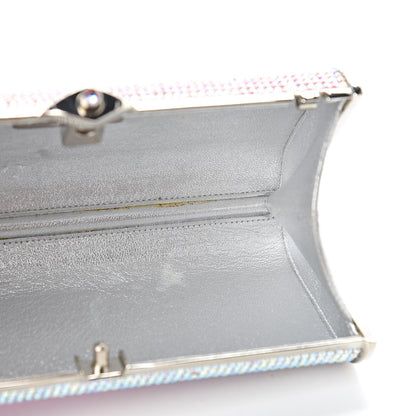 Judith Leiber Swarovski Crystal Minaudière Clutch Pink 7 of 12