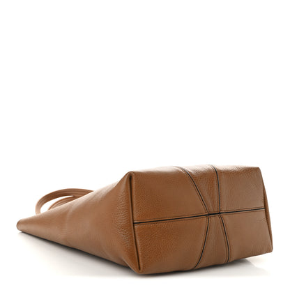Chloe Grained Calfskin Medium Spin Tote Clay Brown 4 of 10