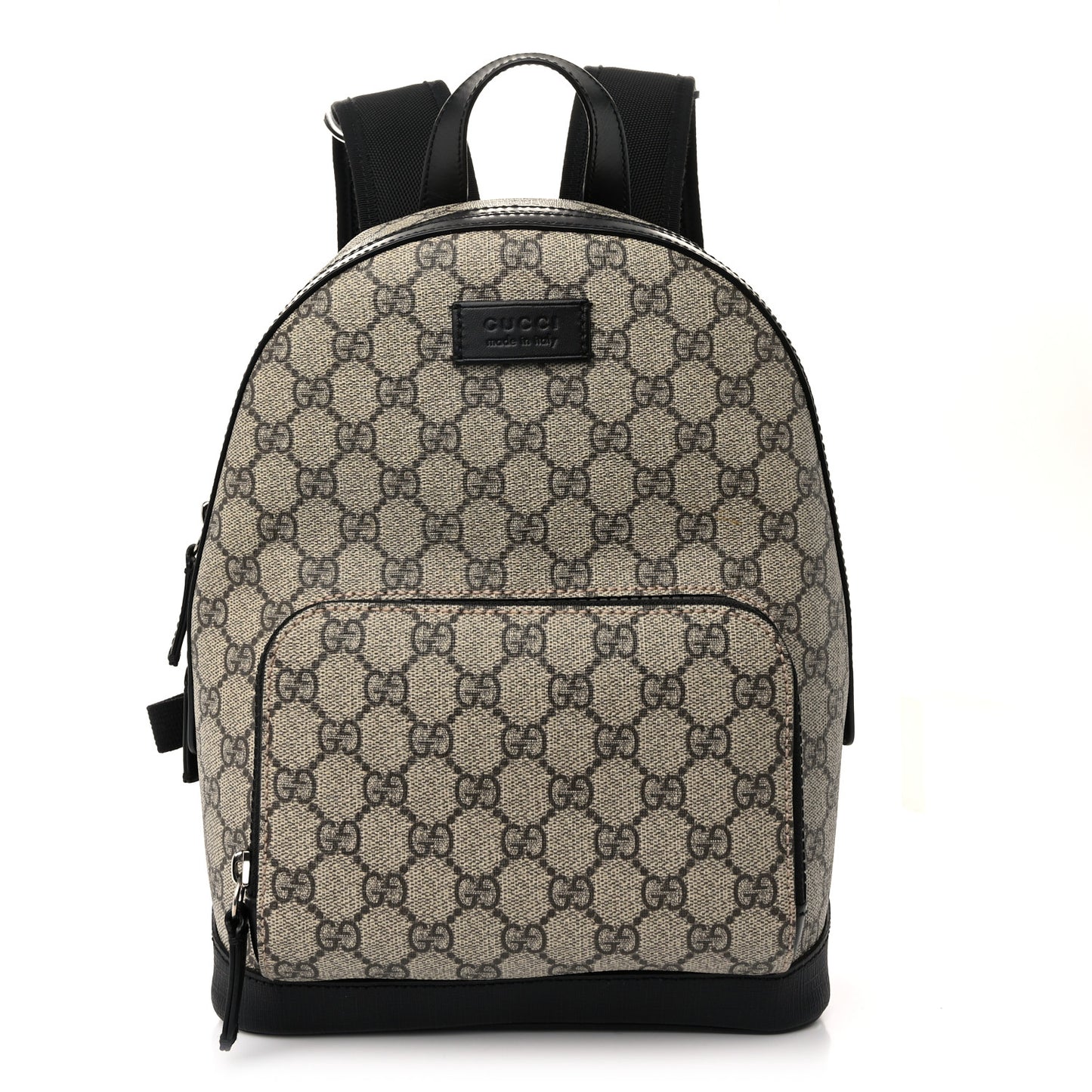GG Supreme Monogram Small Eden Day Backpack Black