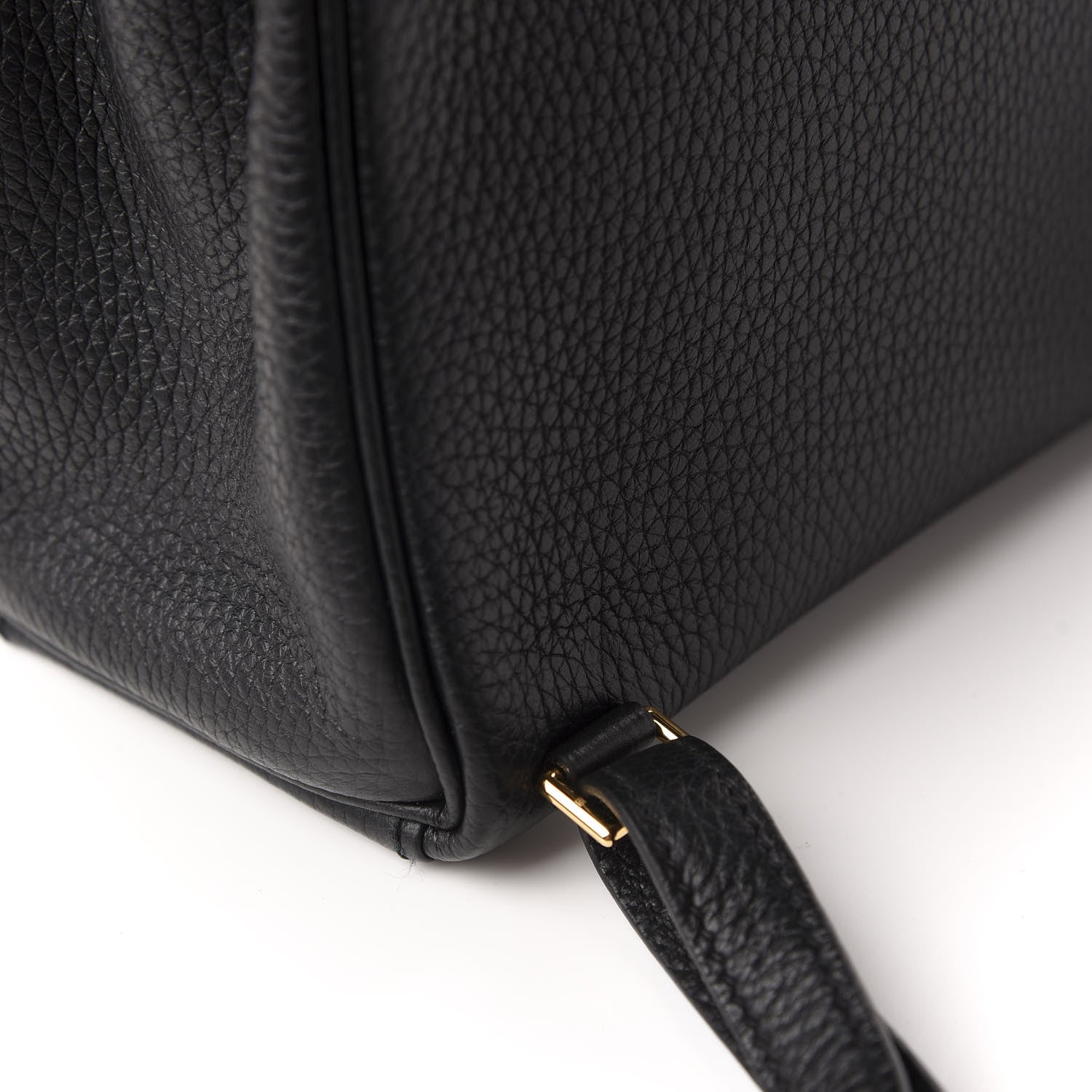 Hermes Taurillon Clemence Kelly Ado Backpack Black 7 of 10