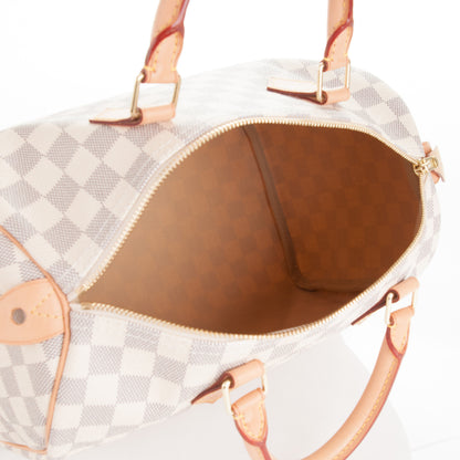 Louis Vuitton Damier Azur Speedy 30 6 of 7