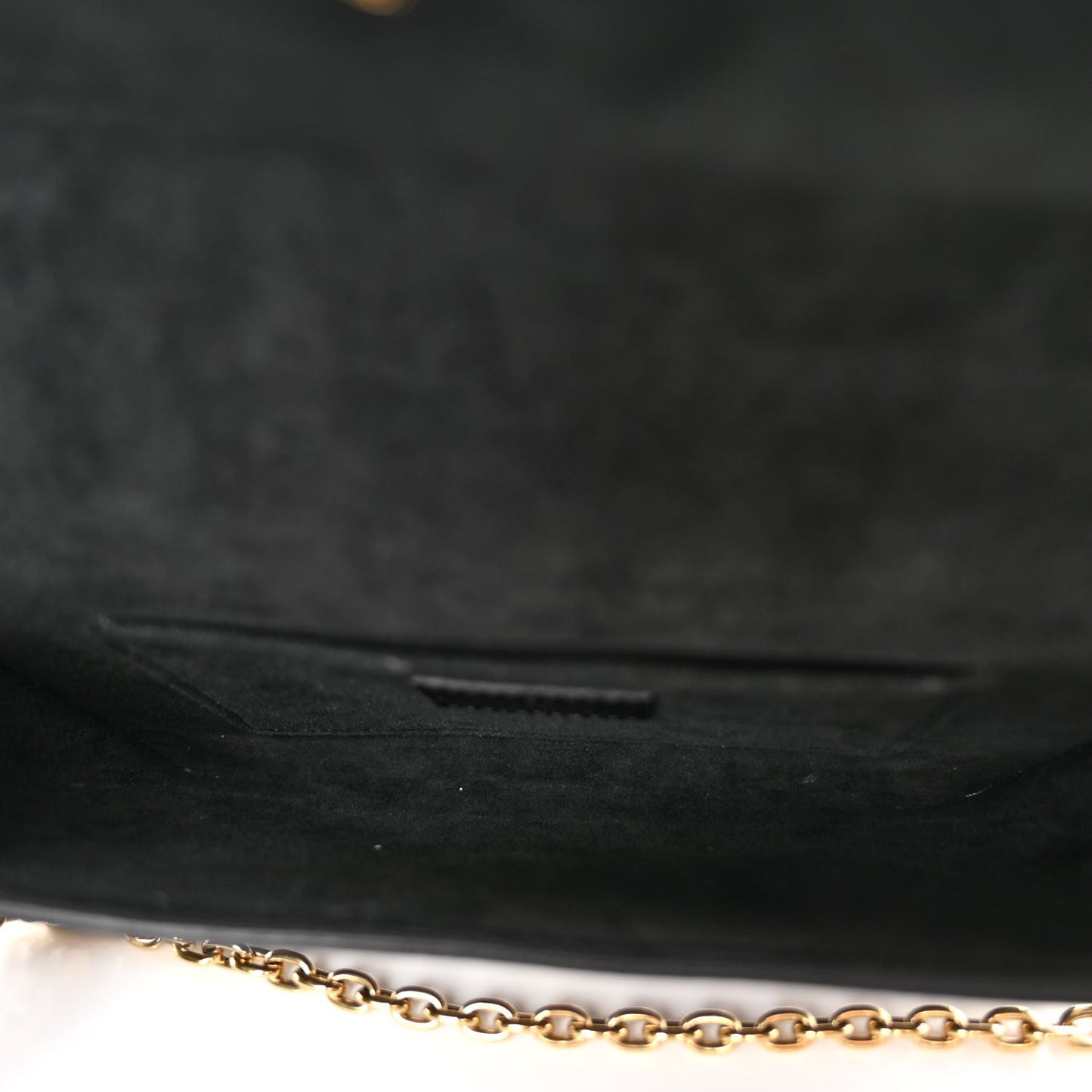 Monogram Padlock On Strap Black