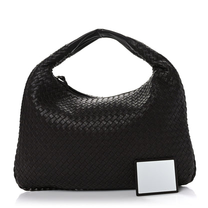 Bottega Veneta Nappa Intrecciato Large Veneta Hobo Ebano 3 of 9