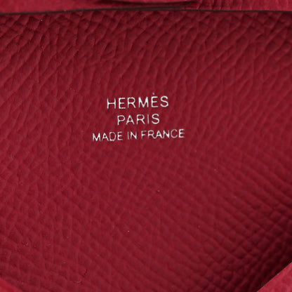 Hermes Epsom Bastia Coin Purse Rubis 6 of 7