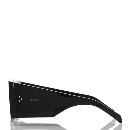 Celine Rectangular Sunglasses CL40105I Black 3 of 9