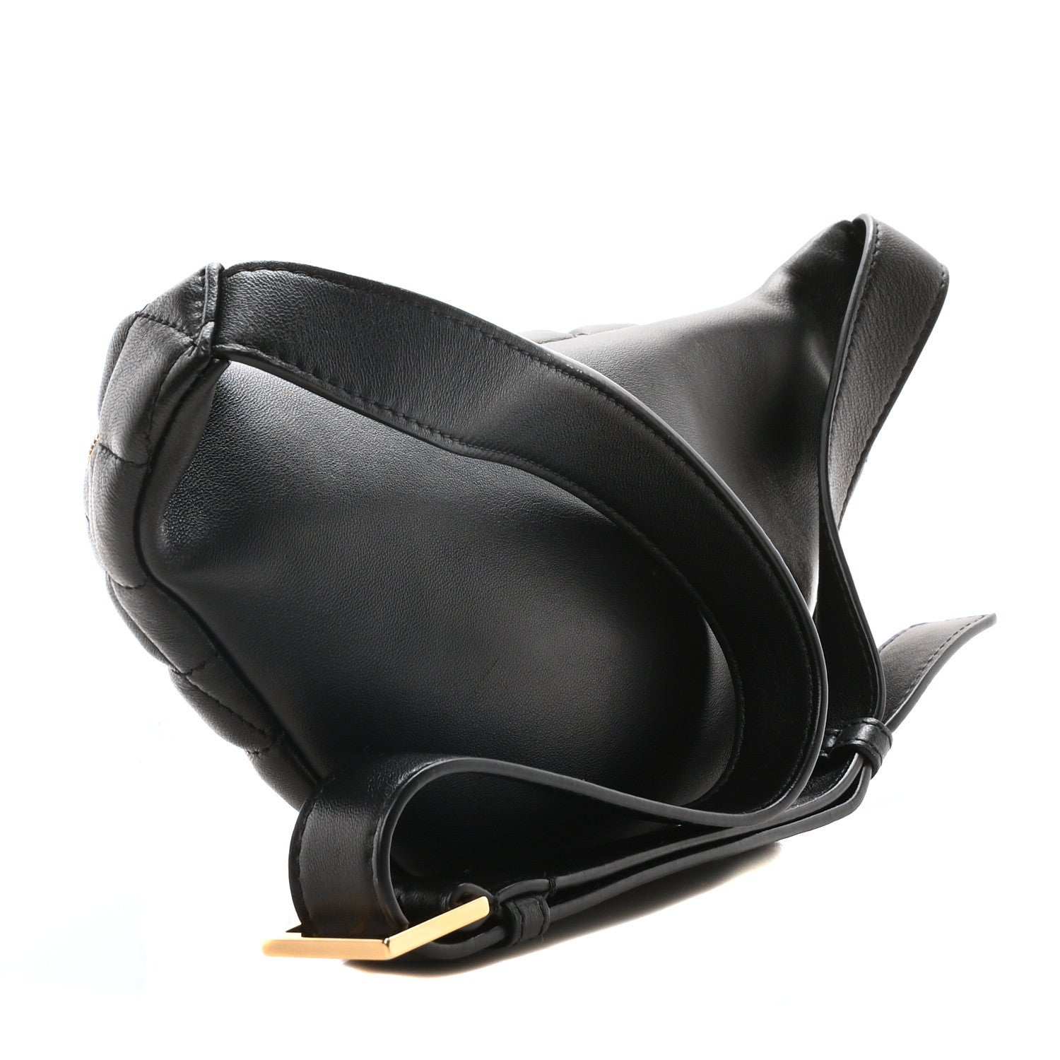 Versace Nappa Quilted Medusa Belt Bag Black 3 of 10