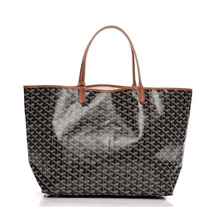 Goyard Goyardine Saint Louis GM Black Gold 3 of 8