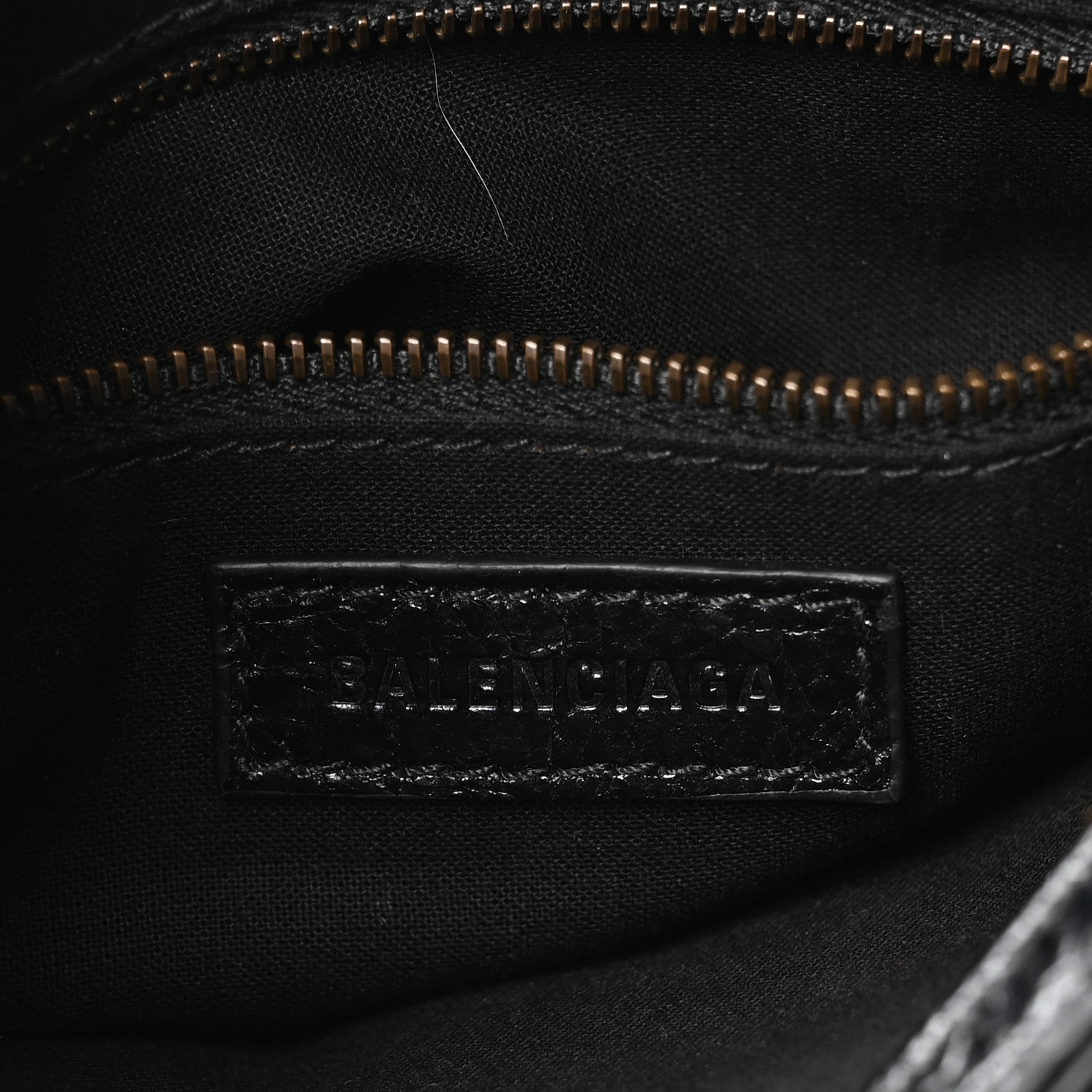 Balenciaga Agneau Arena Classic Hardware Le City Mini Black 6 of 11