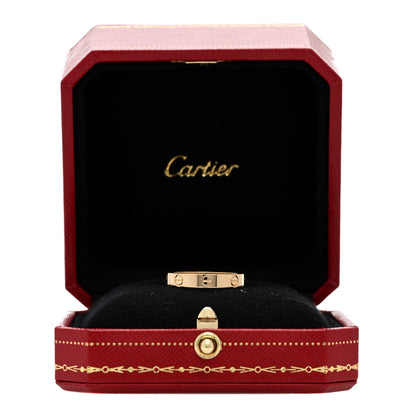 Cartier 18K Yellow Gold 3.5mm LOVE Wedding Band Ring 56 7.5 5 of 5