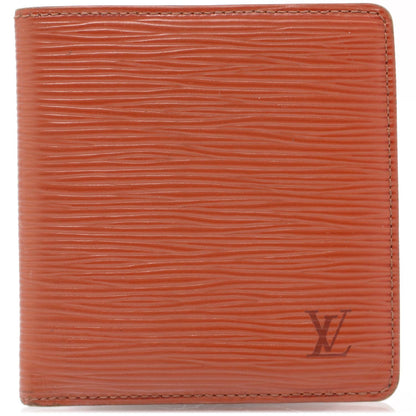 Louis Vuitton Epi Billfold 6 Cards Wallet Fawn 1 of 8