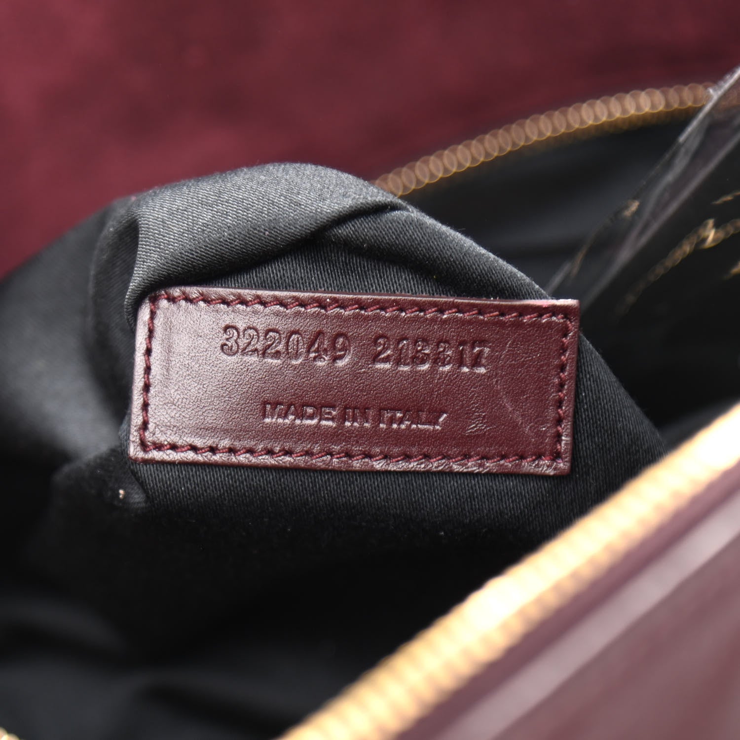 Saint Laurent Calfskin Classic Duffle 6 Amarena 12 of 17