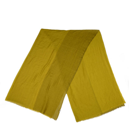 Hermes Silk Cashmere Fringe Stole Green 3 of 5