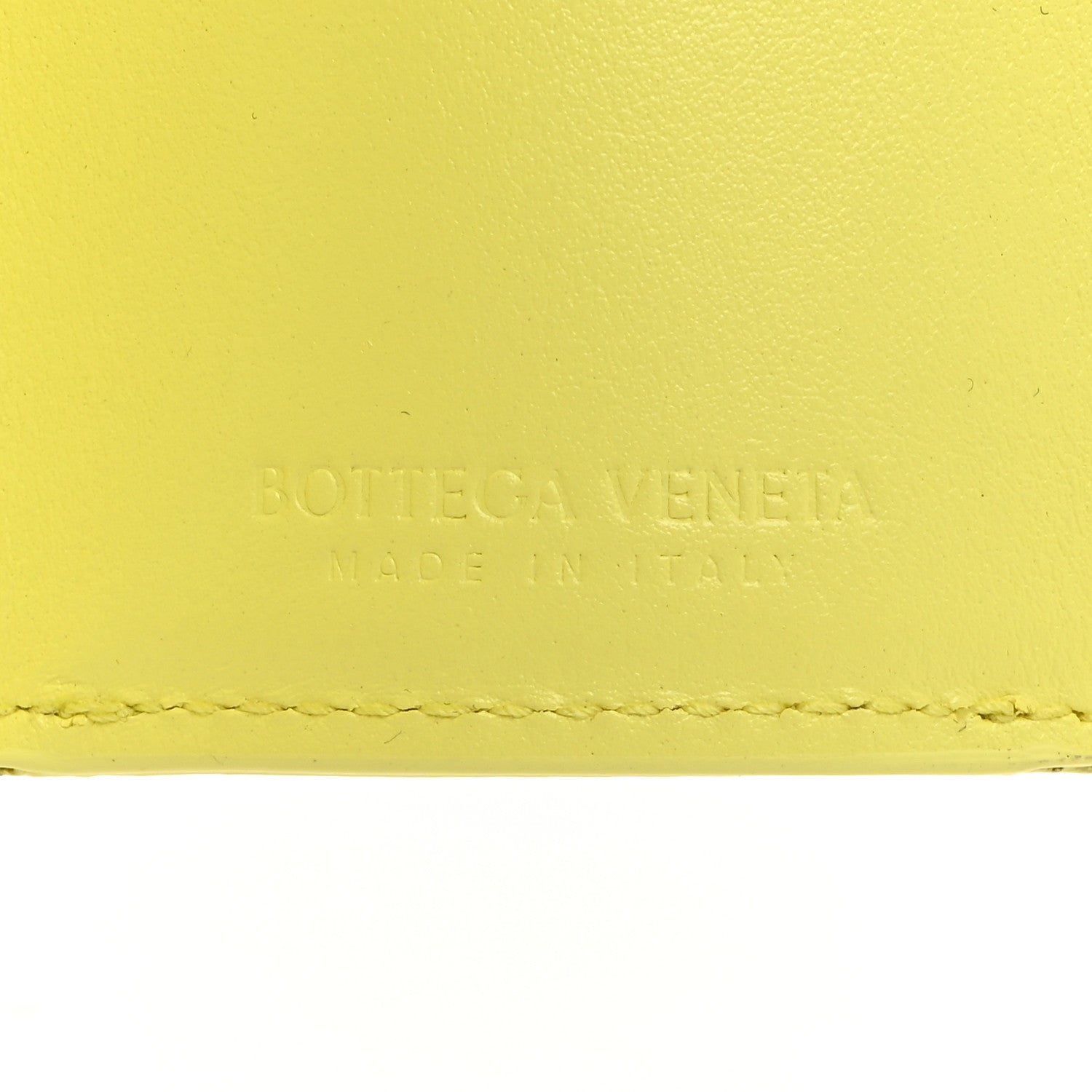 Bottega Veneta Nappa Intrecciato Trifold Wallet Kiwi 6 of 9