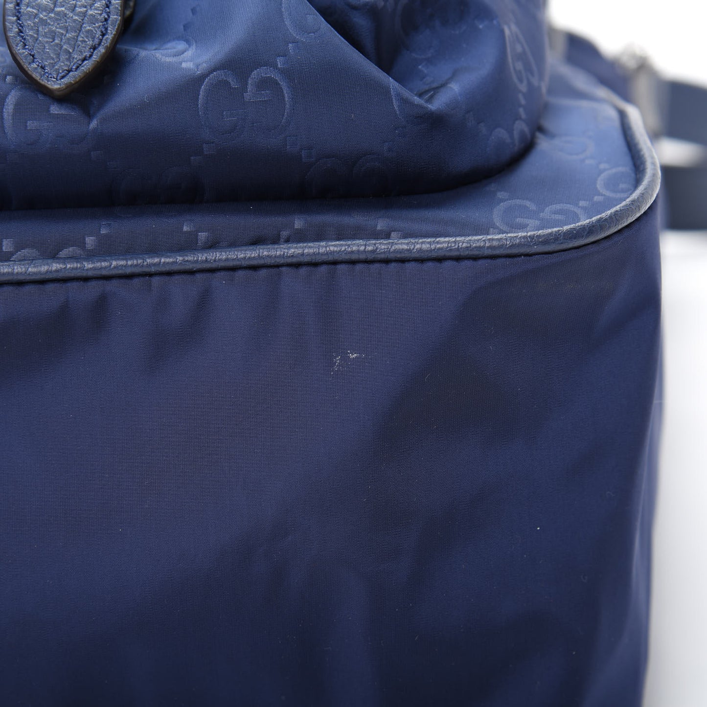 Nylon Monogram Double Buckle Flap Messenger Bag Tide
