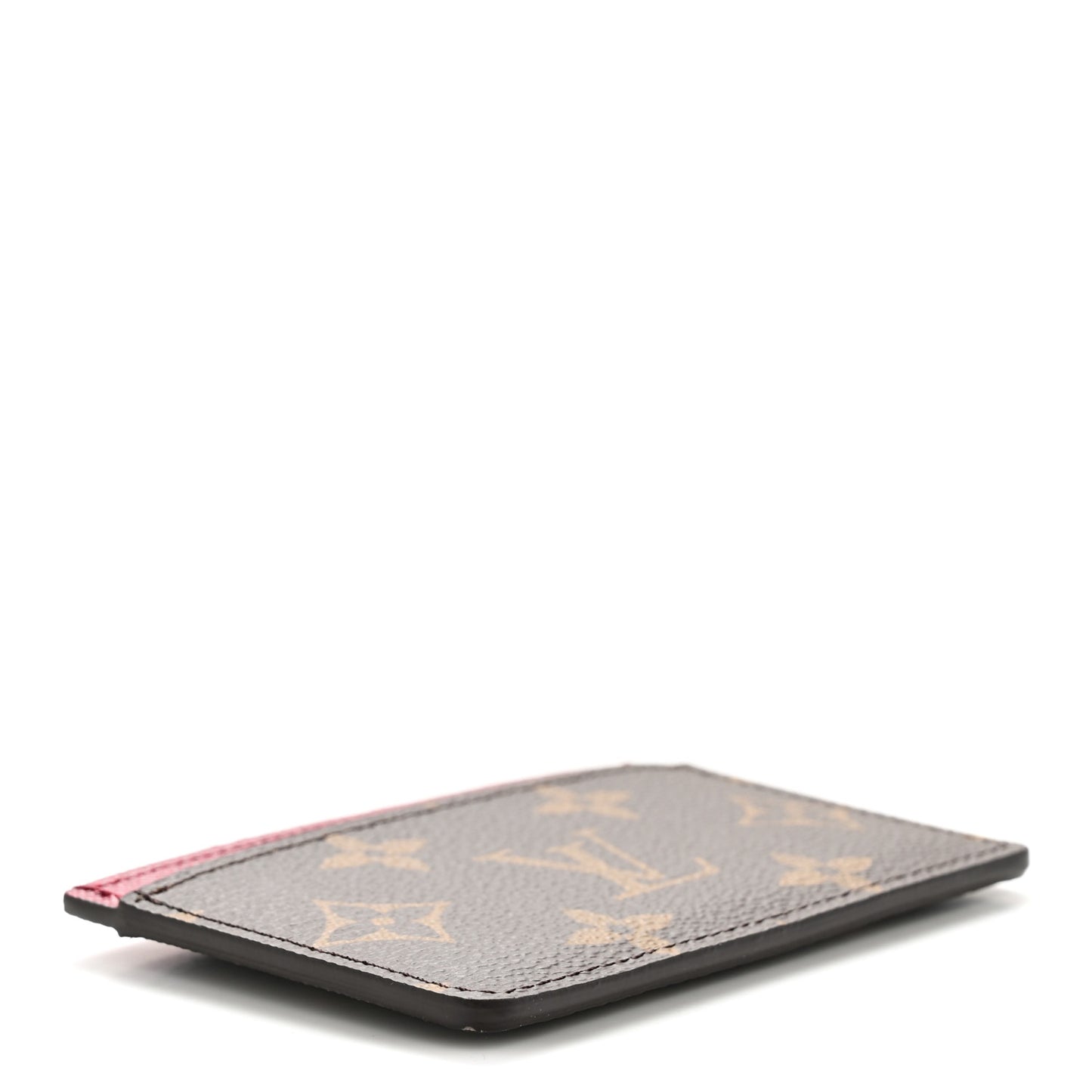 Monogram Card Holder Fuchsia
