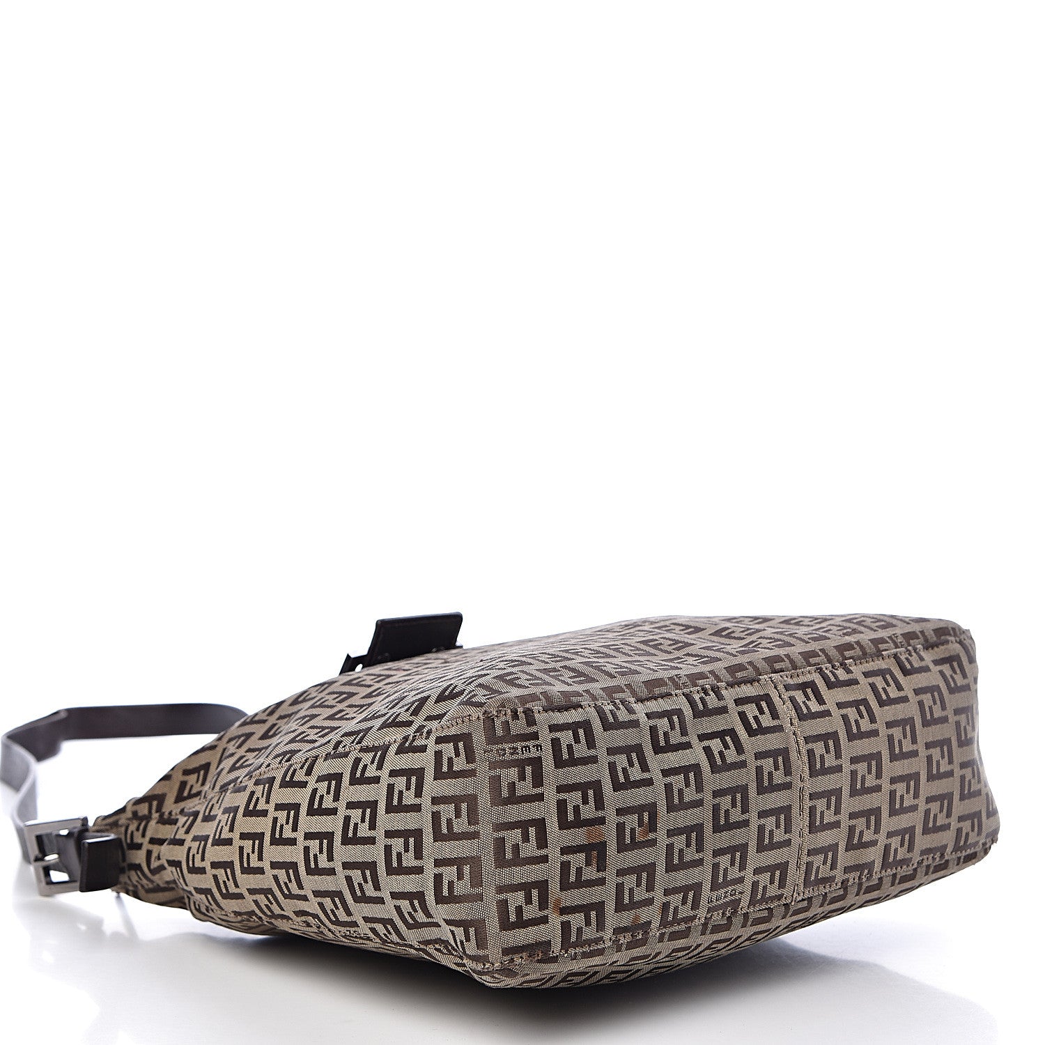 Fendi Zucchino Hobo Dark Brown 4 of 15