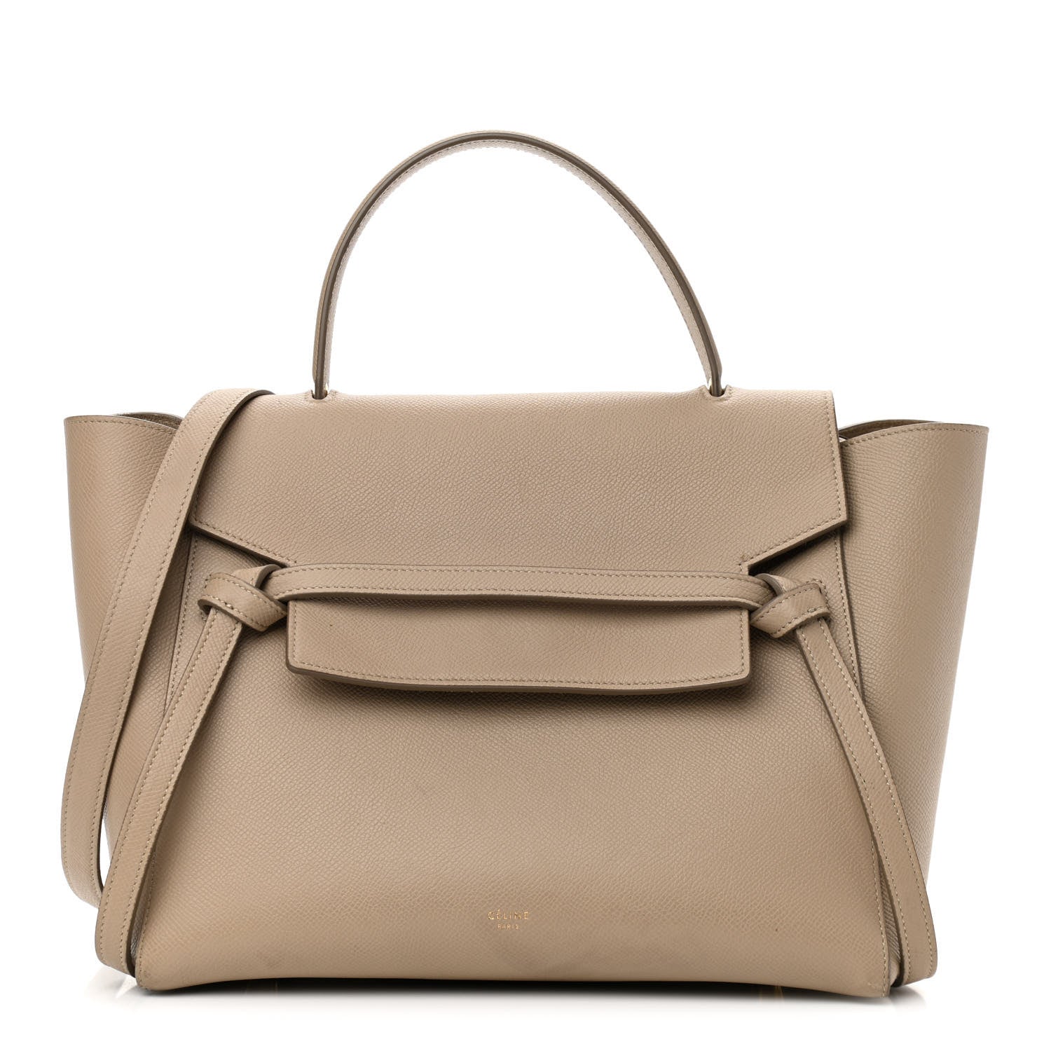 Celine Grained Calfskin Mini Belt Bag Light Taupe 1 of 13