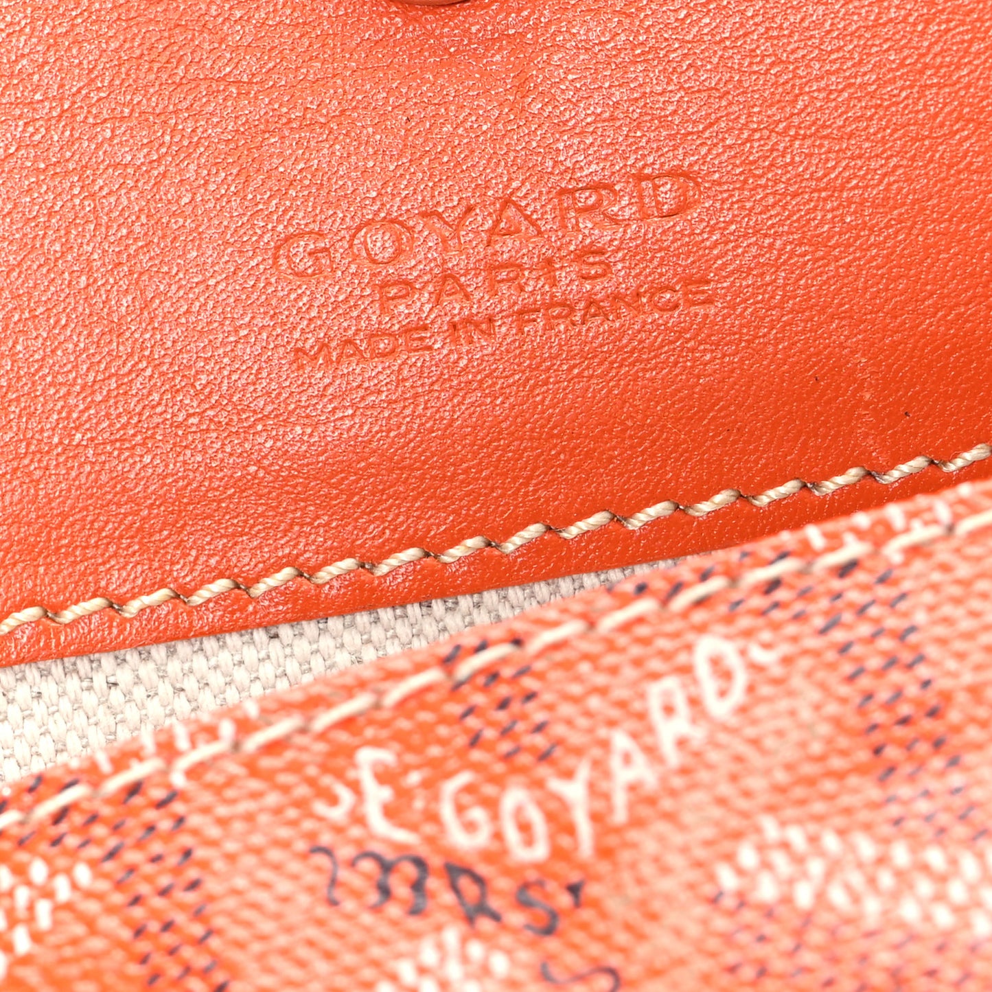 Goyardine Saint Louis PM Orange