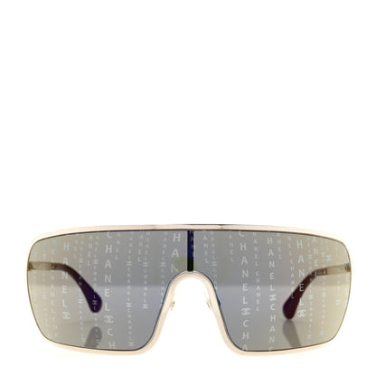 Chanel Metal Shield Runway Sunglasses 71213 Black 2 of 8