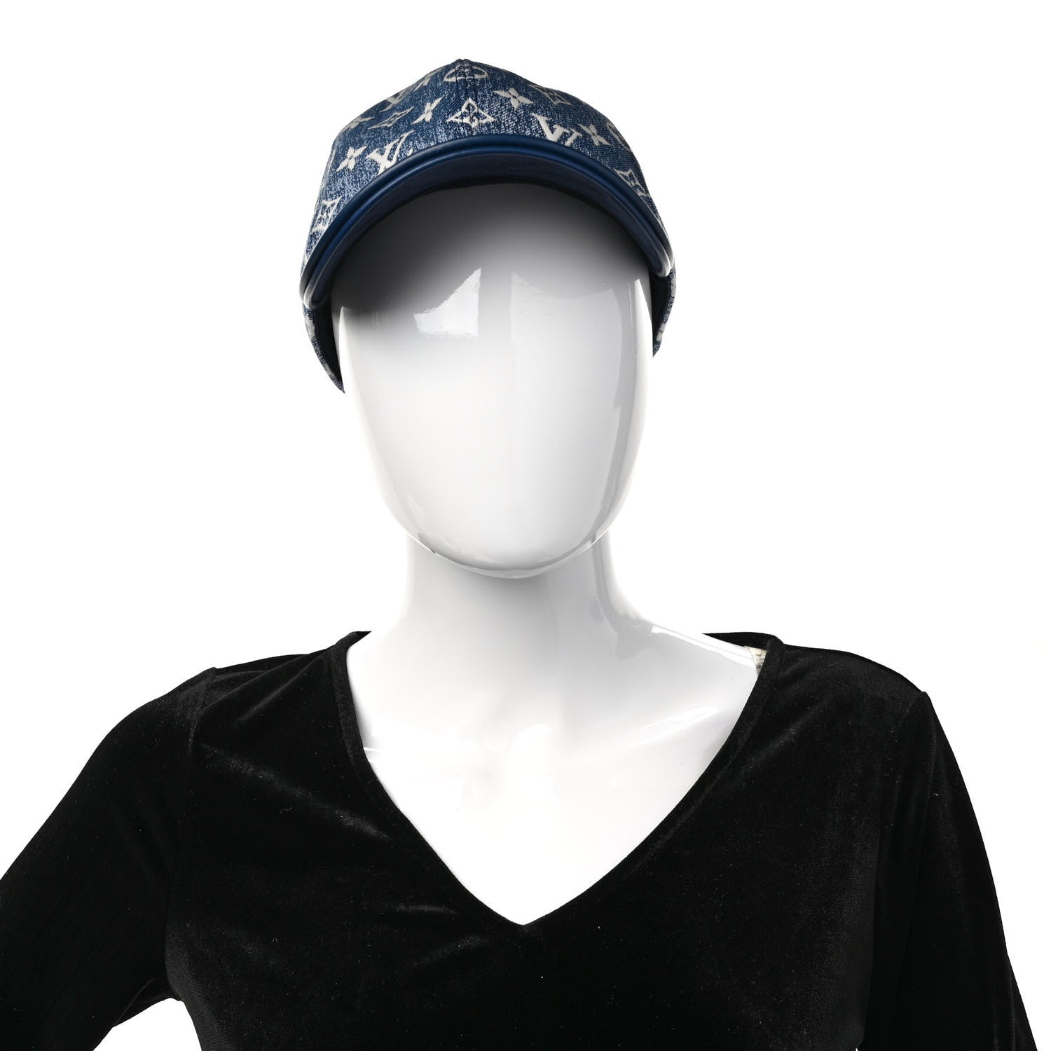 Louis Vuitton Monogram Jacquard Cap M Blue 1359486 – FASHIONPHILE