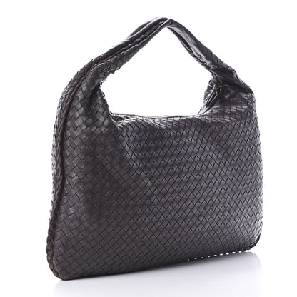Bottega Veneta Nappa Intrecciato Large Veneta Hobo Ebano 3 of 10