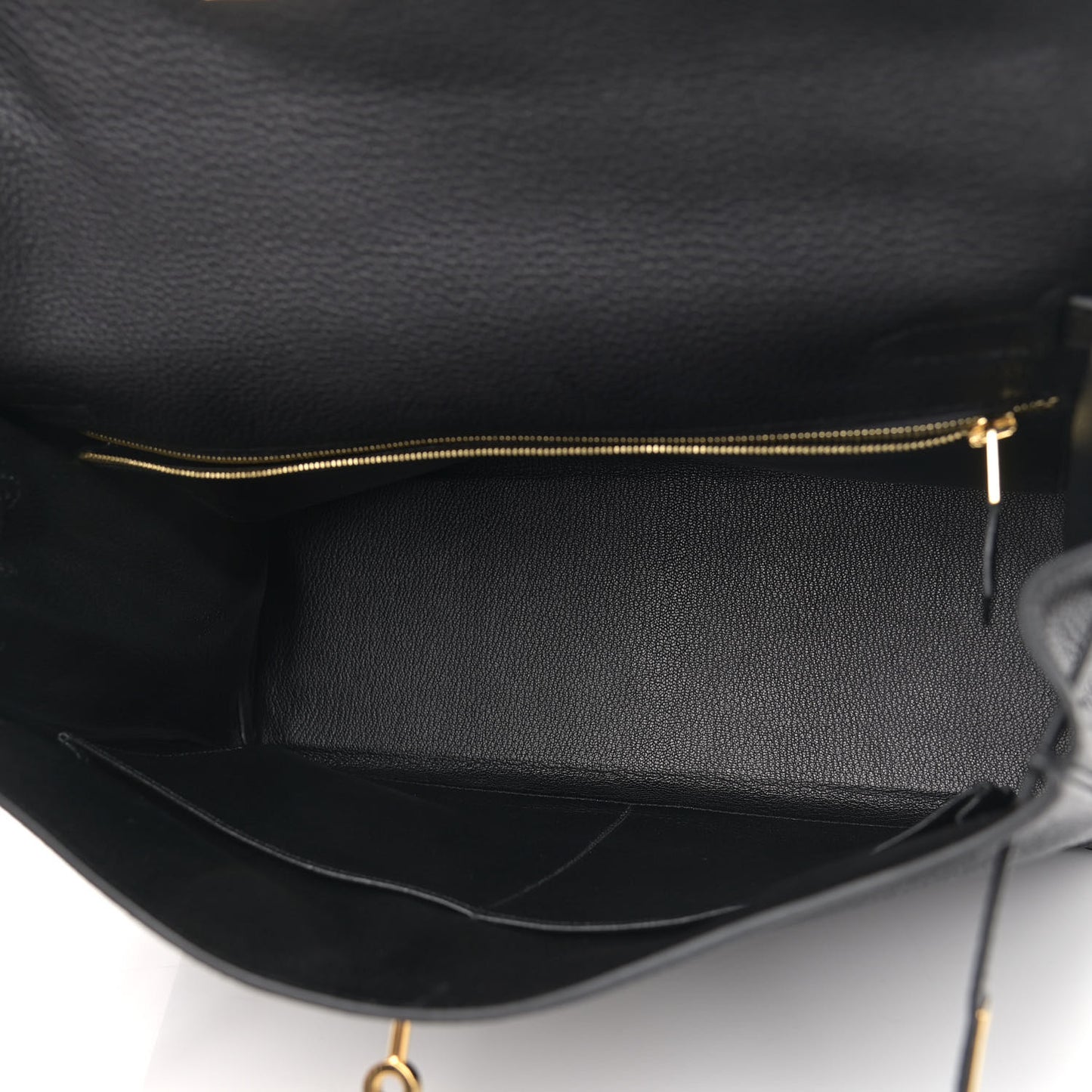 Togo Matte Alligator Kelly Retourne Touch 32 Black
