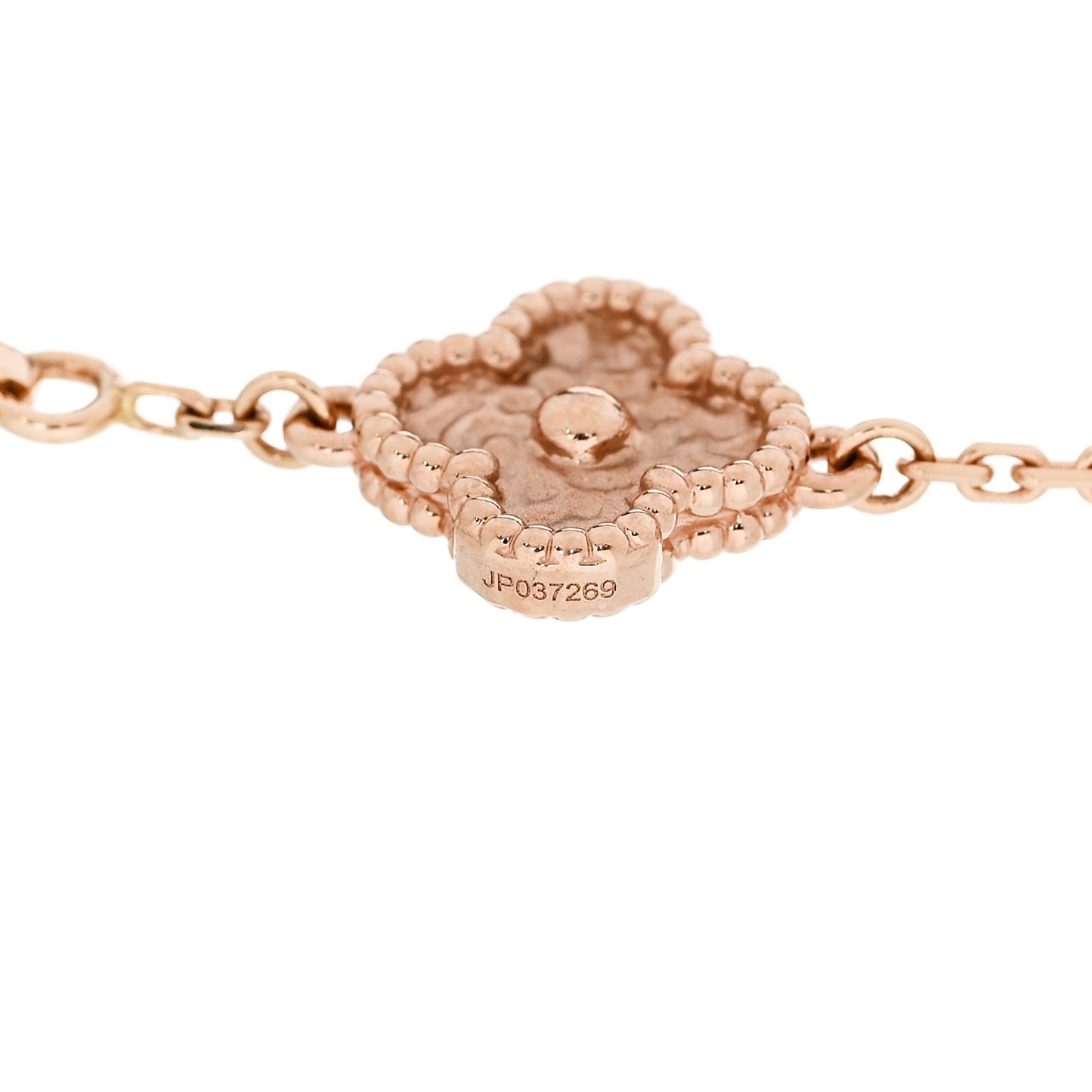 18K Rose Gold 6 Motifs Sweet Alhambra Bracelet