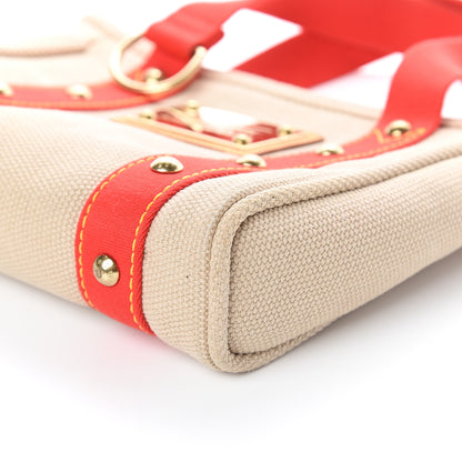 Louis Vuitton Cabas Antigua PM Beige 7 of 7