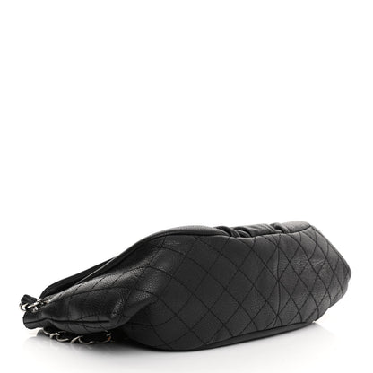 Chanel Caviar Half Moon Large Flap Black 4 of 10