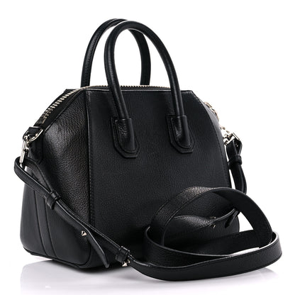 Givenchy Sugar Goatskin Mini Antigona Black 3 of 17