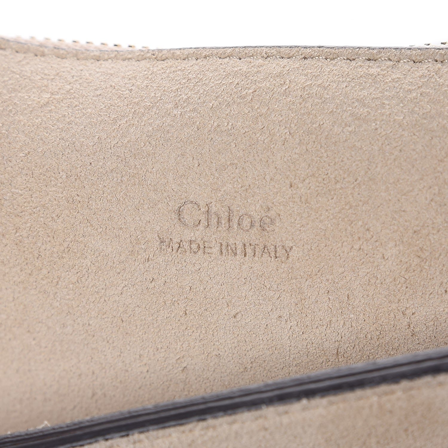 Chloe Goatskin Medium Faye Shoulder Bag Caramel 6 of 7