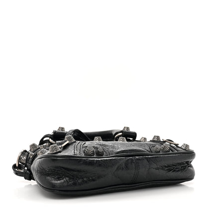 Balenciaga Agneau Arena Neo Cagole Mini Handbag Black 4 of 10