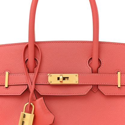 Hermes Epsom Birkin 30 Rose Jaipur 8 of 15