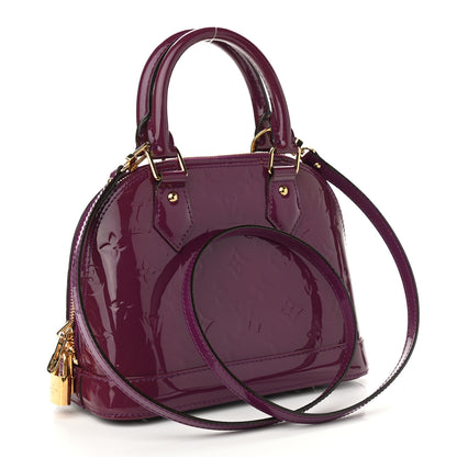 Louis Vuitton Vernis Alma BB Amethyste 3 of 8