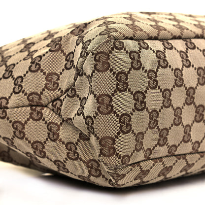 Gucci Monogram Medium Horsebit Chain Hobo Metallic 7 of 11