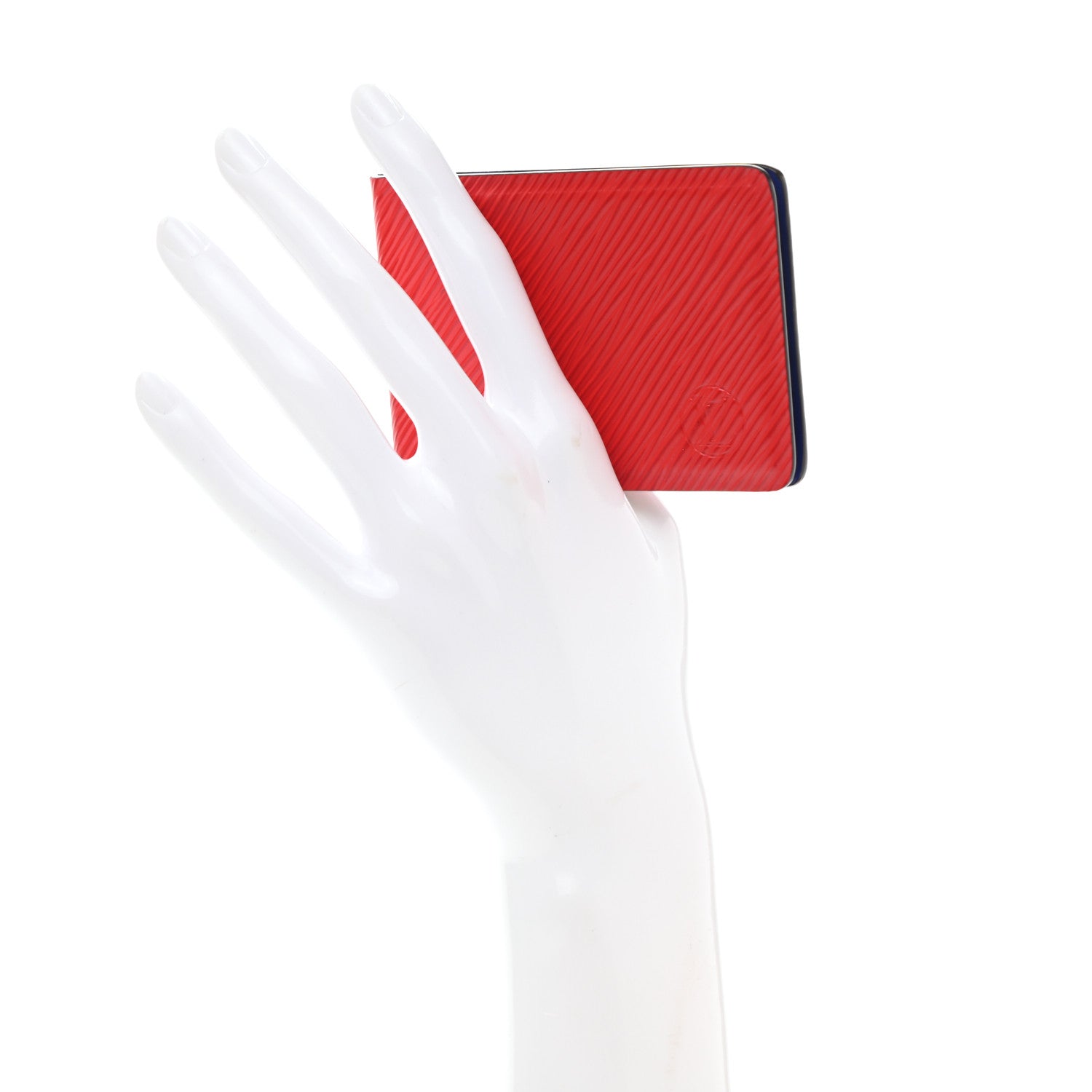 Louis Vuitton Epi Mirror and Case Pouch Red Blue 3 of 8