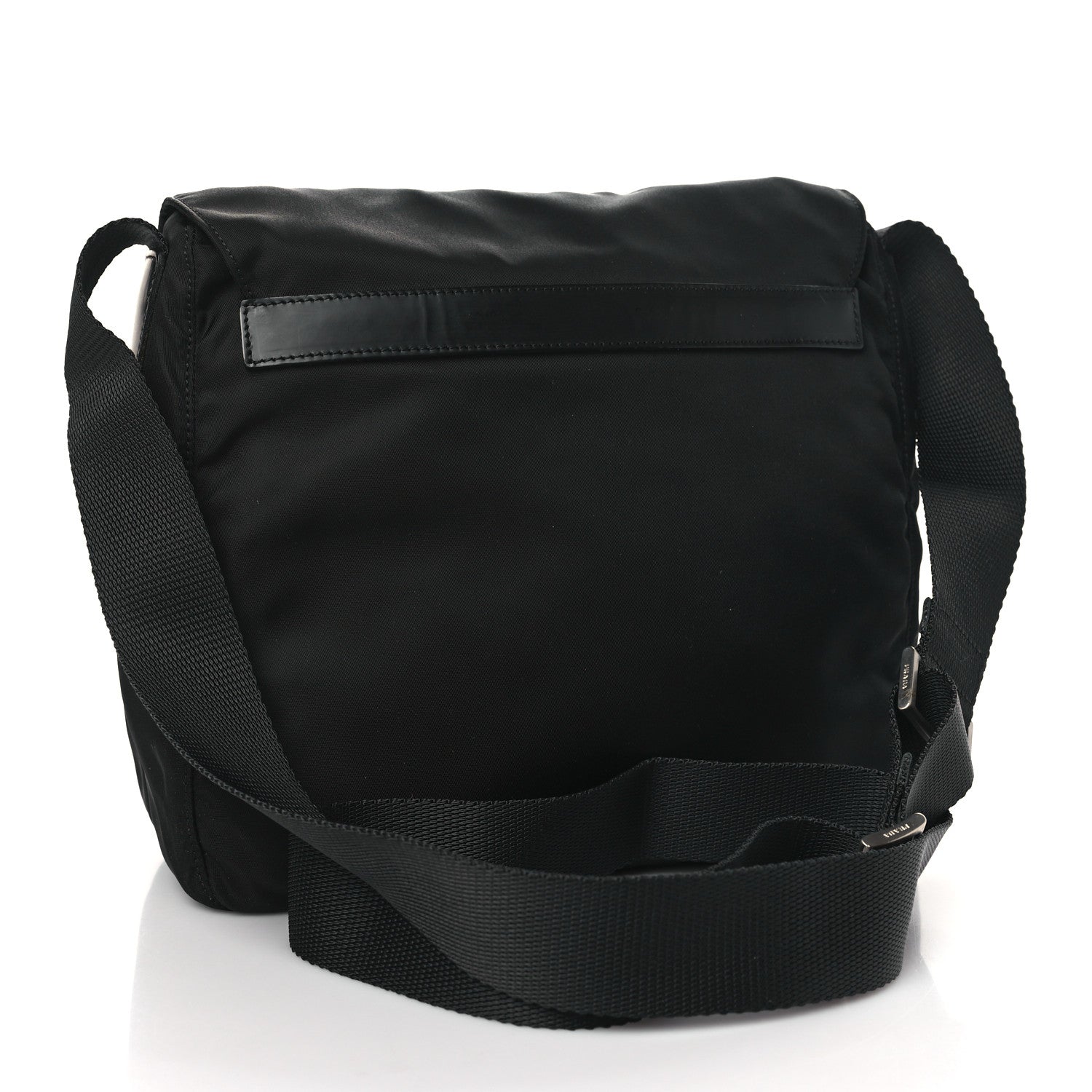 Prada Nylon Vela Messenger Black 3 of 9