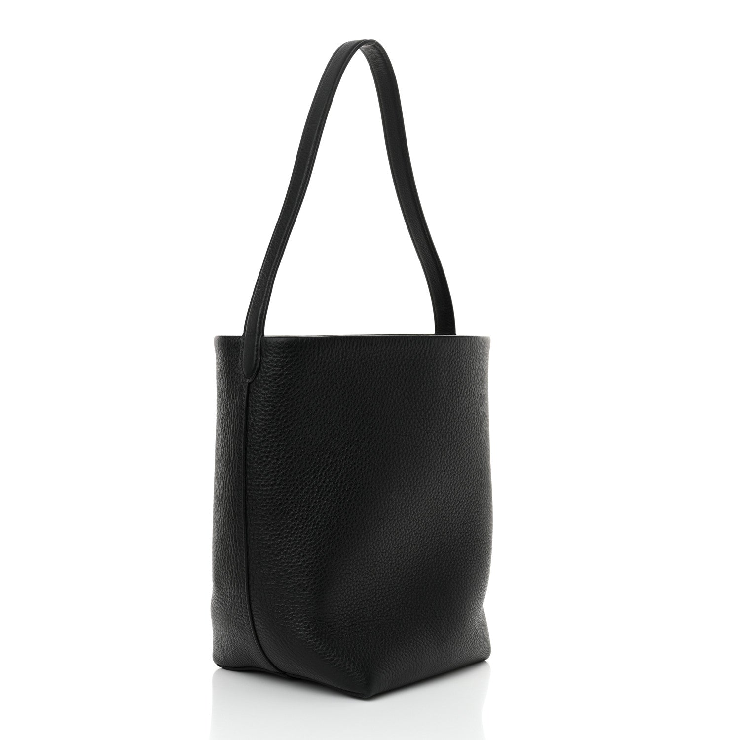 The Row Grained Calfskin Medium N/S Park Tote Black 3 of 10