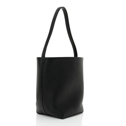 The Row Grained Calfskin Medium N/S Park Tote Black 3 of 10