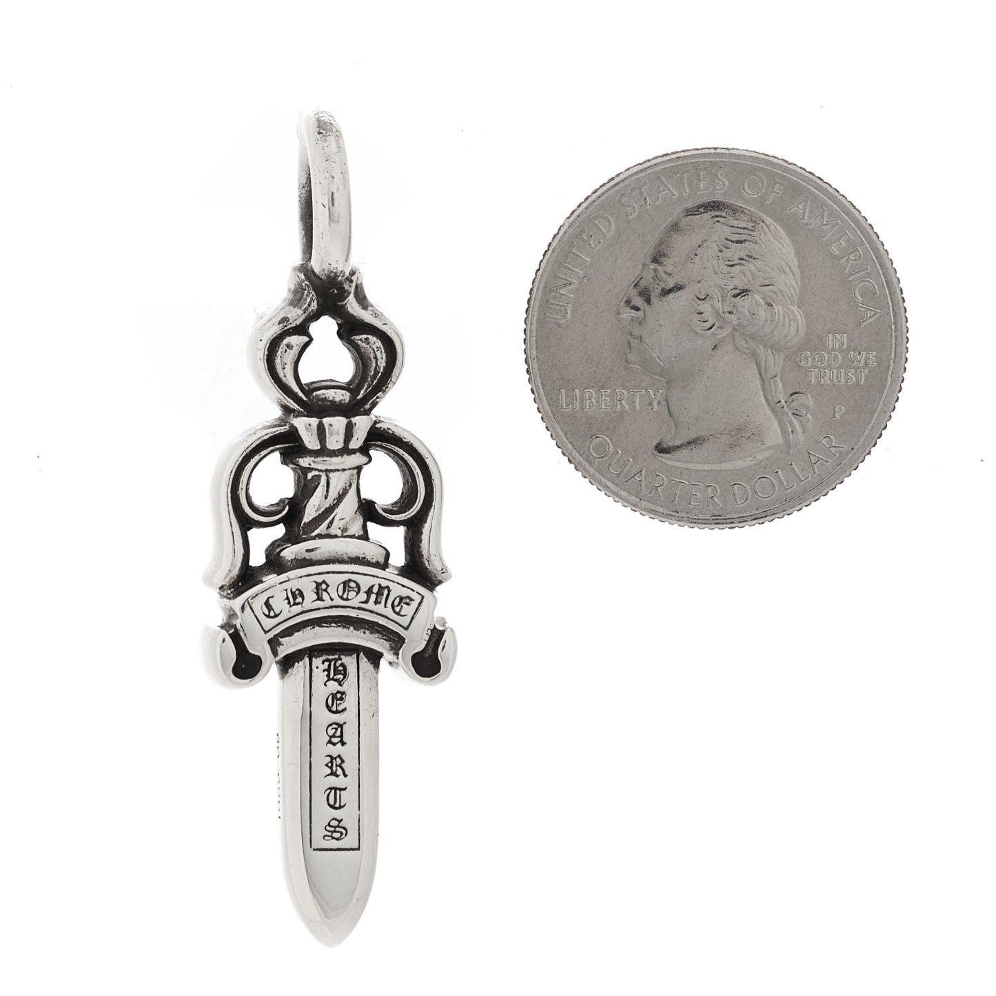 Sterling Silver Dagger Pendant