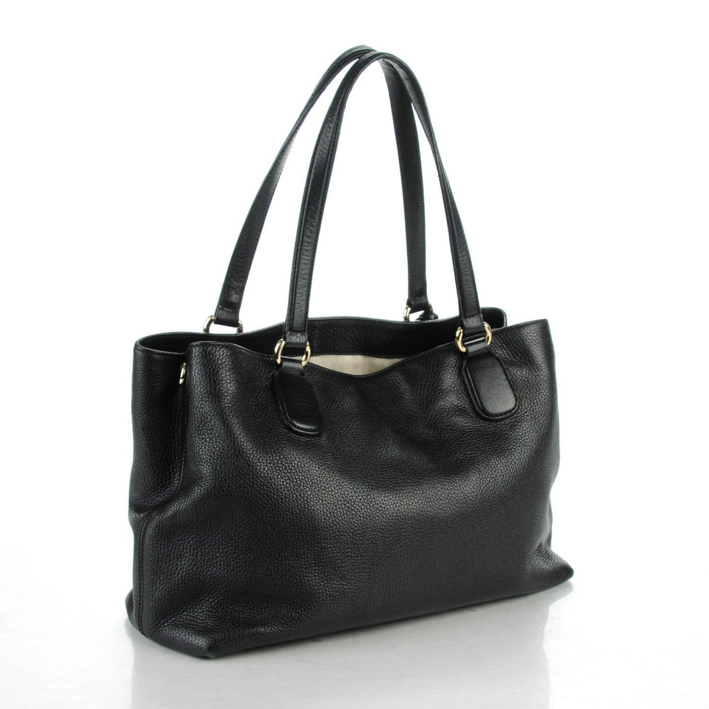 Cellarius Calfskin Medium Soho Working Tote Black