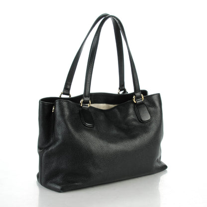 Gucci Cellarius Calfskin Medium Soho Working Tote Black 3 of 9