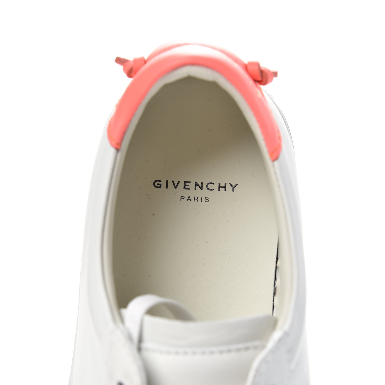 Givenchy Calfskin Womens Urban Street Sneakers 36 White Neon Pink 7 of 9