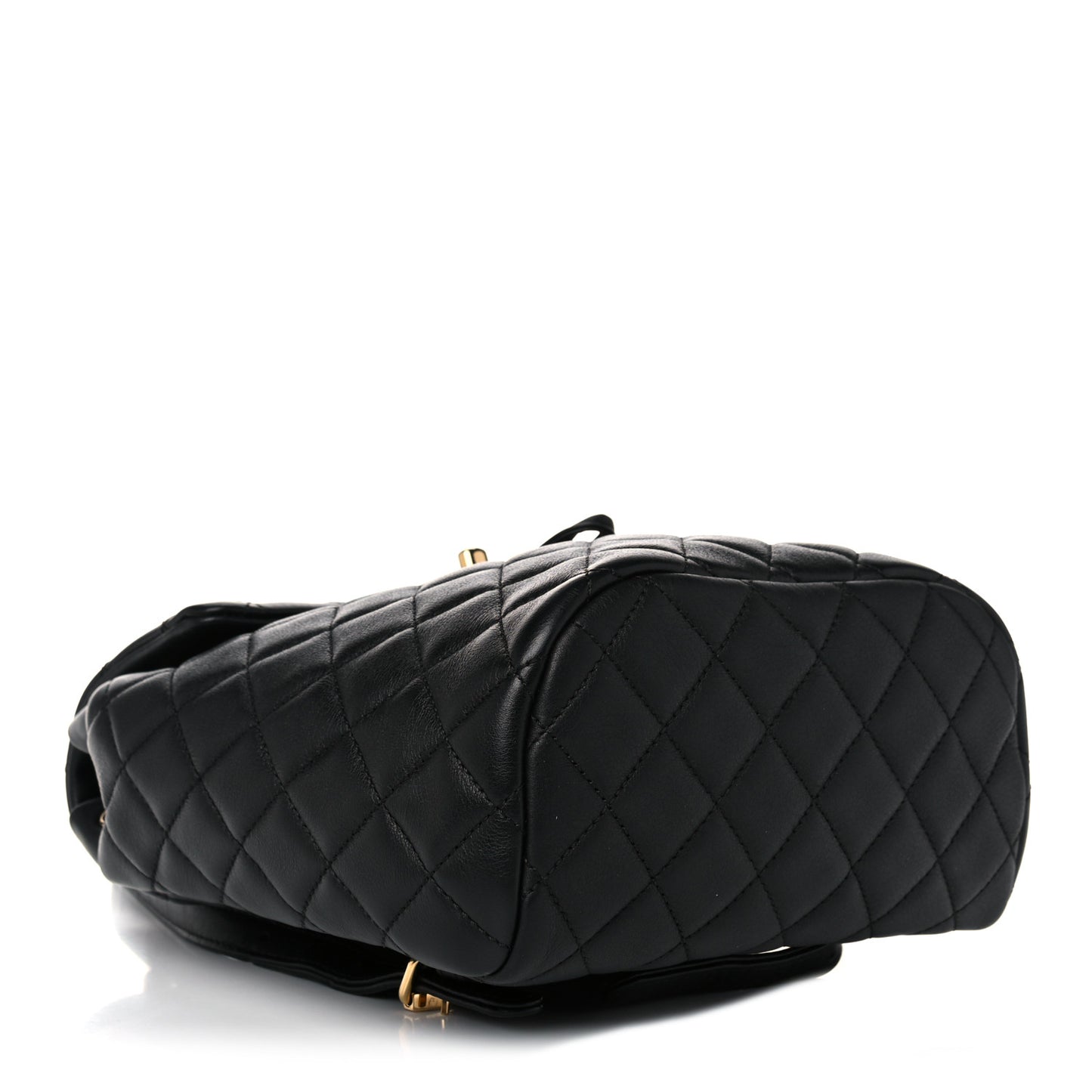 Calfskin Quilted Mini Urban Spirit Backpack Black