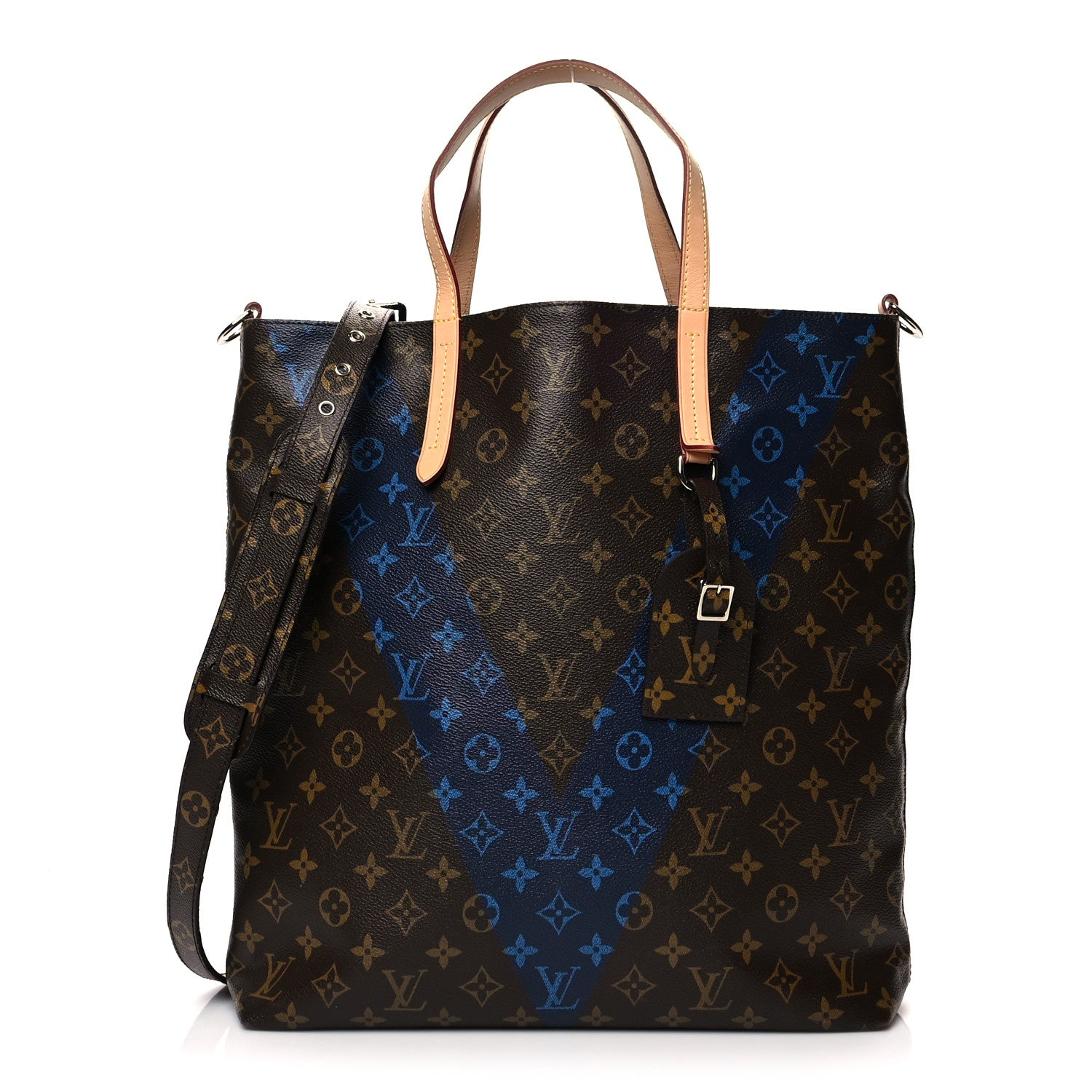 Louis Vuitton Monogram V Cabas Jour Blue 1 of 9