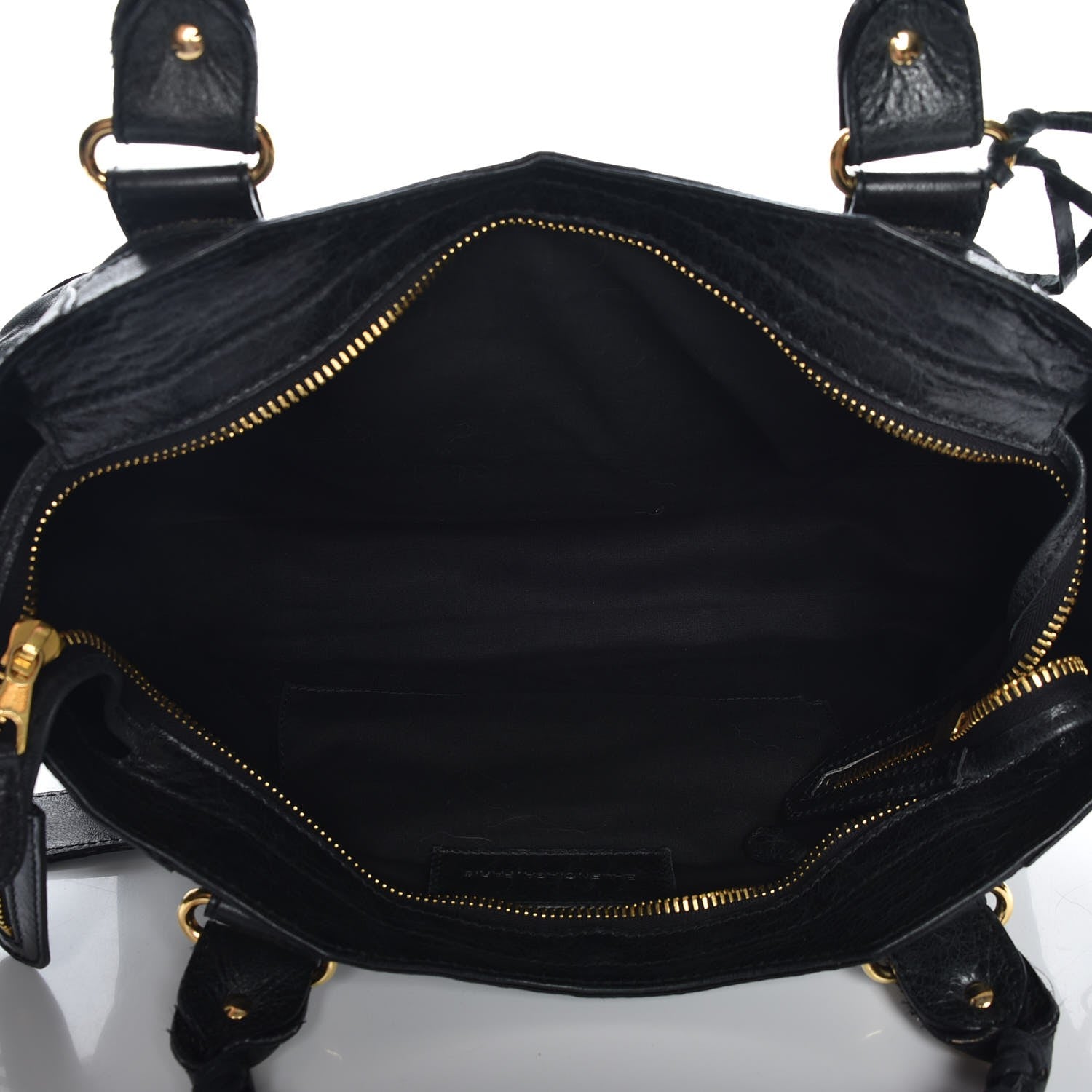 Balenciaga Chevre Giant 21 Gold Hardware Part Time Black 6 of 8
