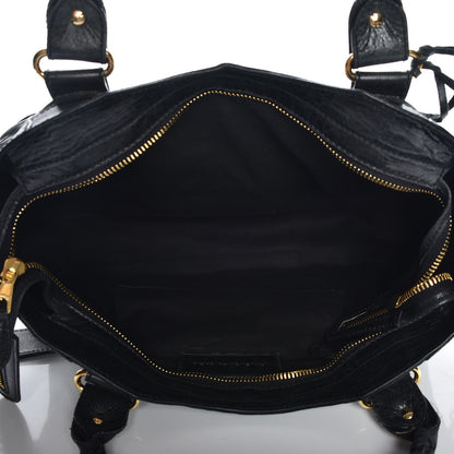 Balenciaga Chevre Giant 21 Gold Hardware Part Time Black 6 of 8
